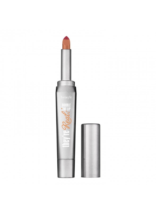 Benefit Cosmetics Theyre Real! Double The Lip Lipstick & Liner in One (Nude Scandal - pinky nude) 0.05 oz