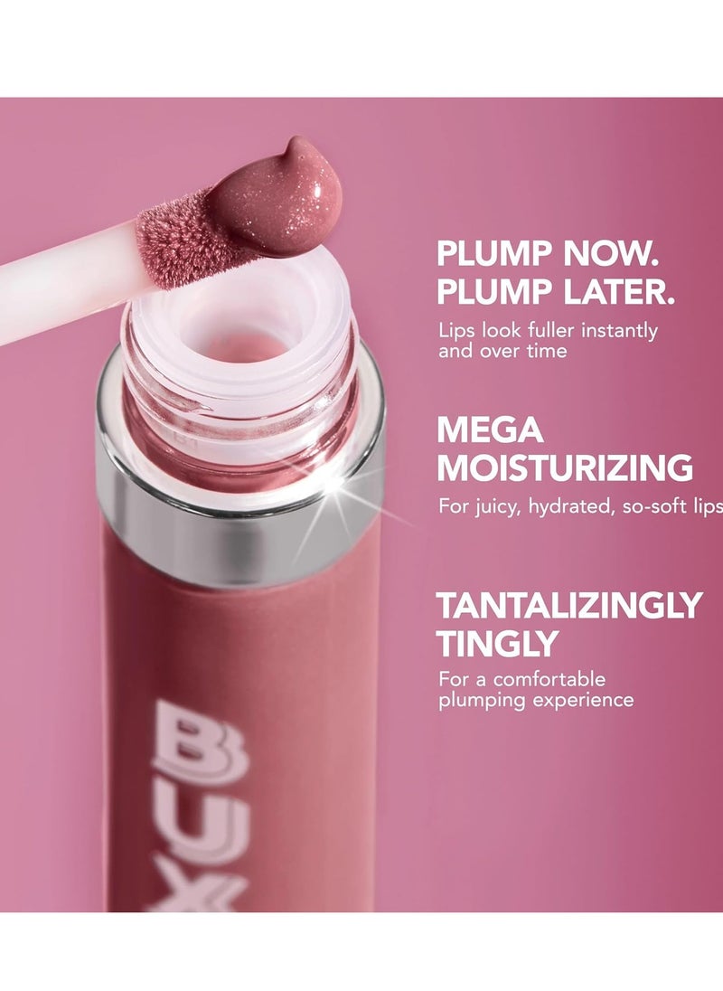 BUXOM Full-On Plumping Lip Cream, Lip Plumper Gloss, Enhancing Tinted Lip Plumper, Moisturizing Lip Gloss with Peptides and Vitamin E, Cruelty Free