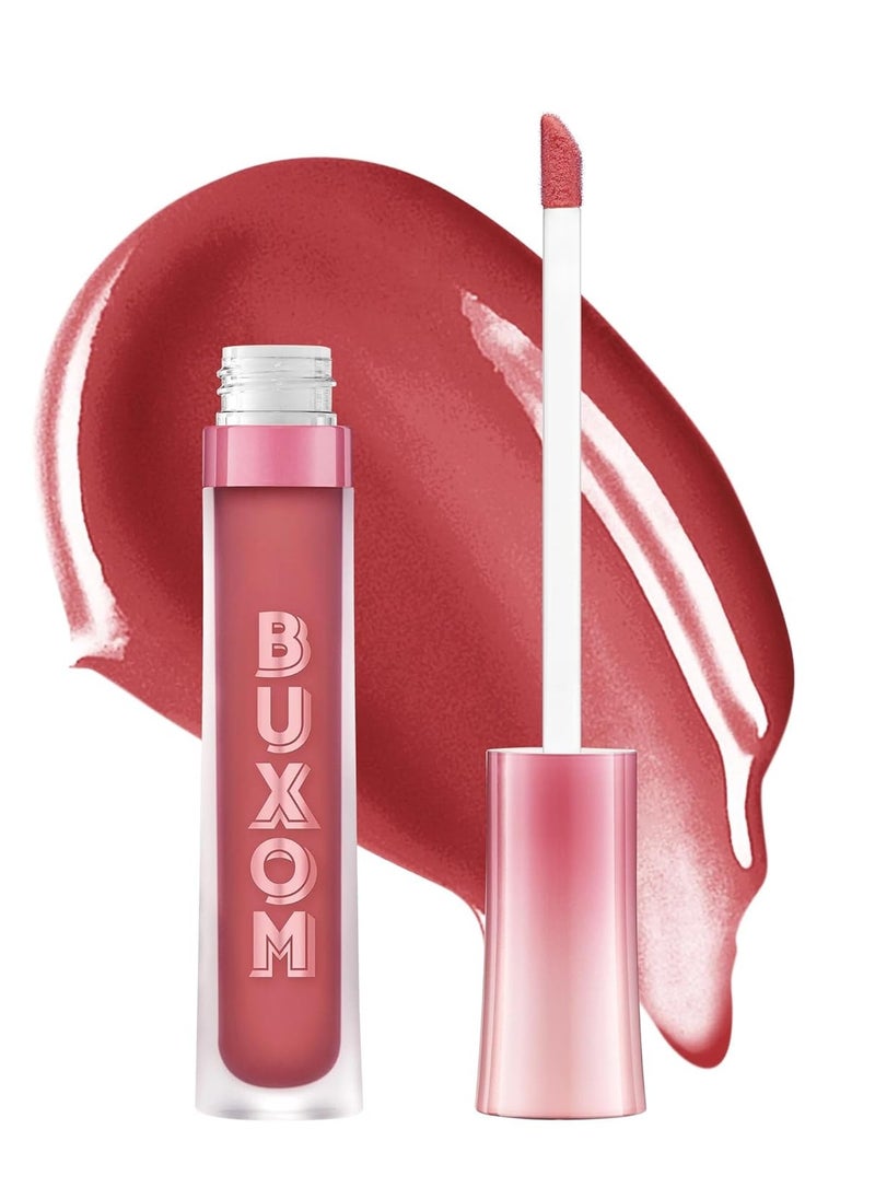 BUXOM Full-On Plumping Lip Cream, Lip Plumper Gloss, Enhancing Tinted Lip Plumper, Moisturizing Lip Gloss with Peptides and Vitamin E, Cruelty Free