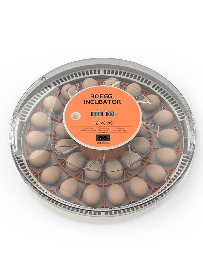 30 chicken egg Incubator,Automatic egg turning and temperature control incubator with egg testing Function- (30H)