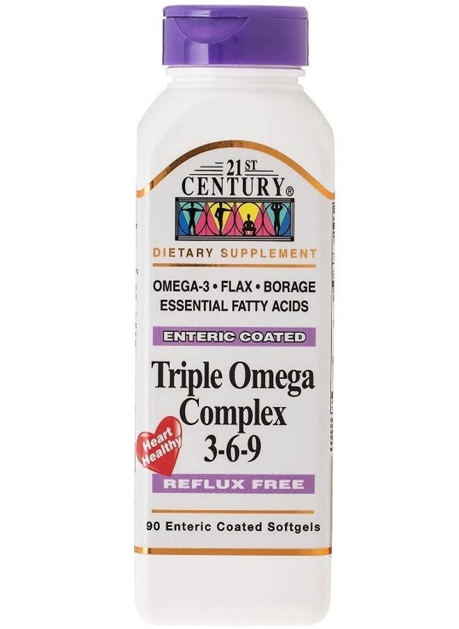 Triple Omega Complex EC Sg  90 Capsules