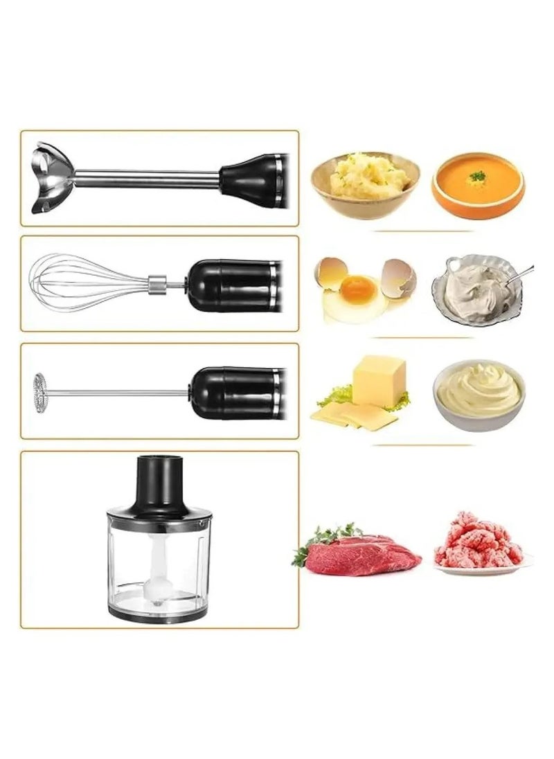 Sokany 5 In 1 Hand Blender & Food Mixer - 800 Watt SK-1714-5