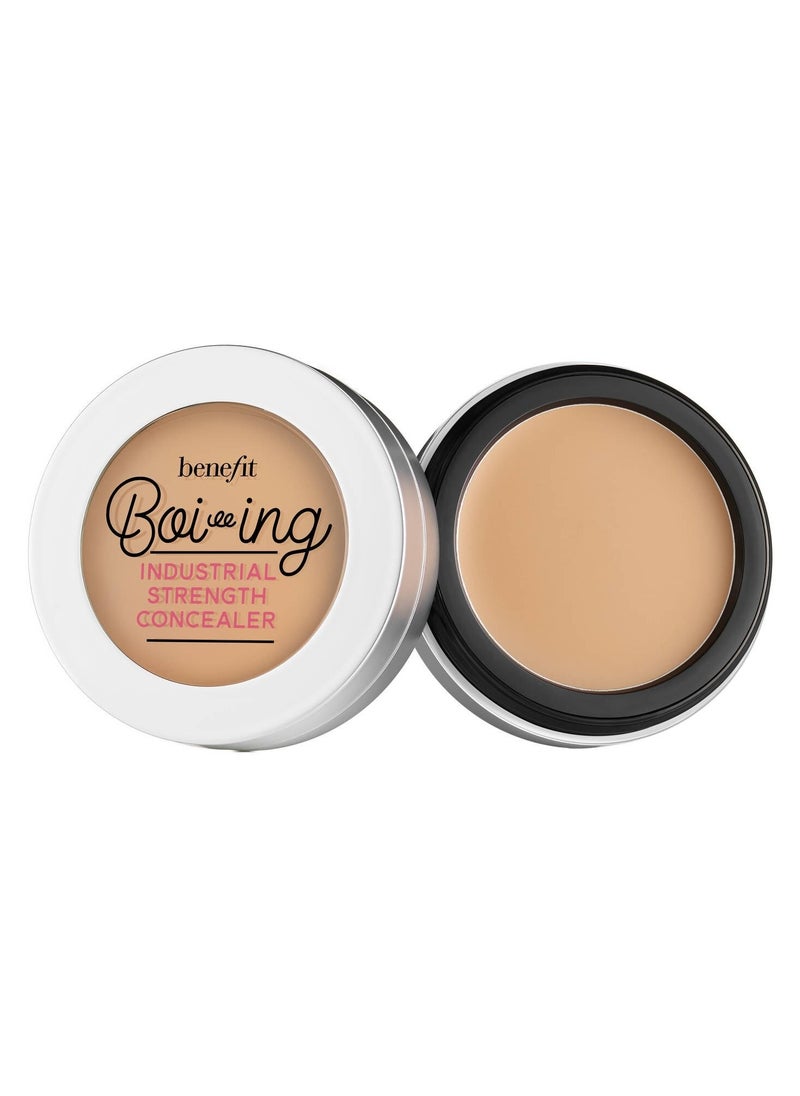 Benefit Boi-ing Industrial Strength Concealer #3 Medium, 0.1 oz / 2.8 g – Full-Coverage Matte Concealer