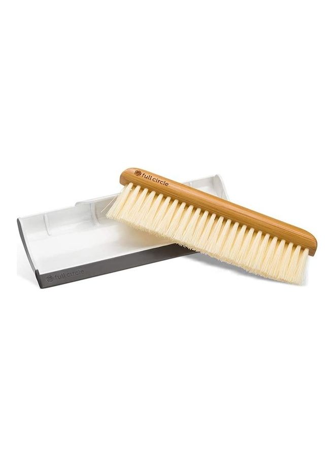 Counter Sweep And Squeegee White/Brown