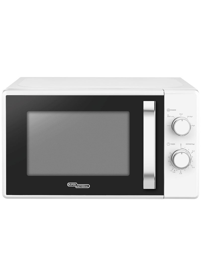 Super General 20L Microwave Oven 700W (White)