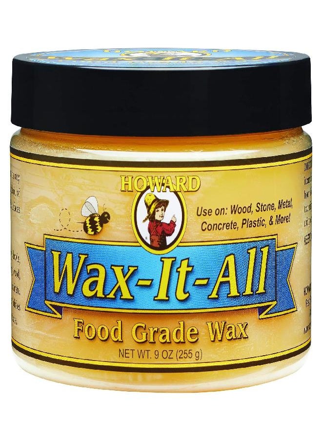 Howard Products WAX009 Food-Grade Wax, 9 Ounce (Pack of 1), Cream