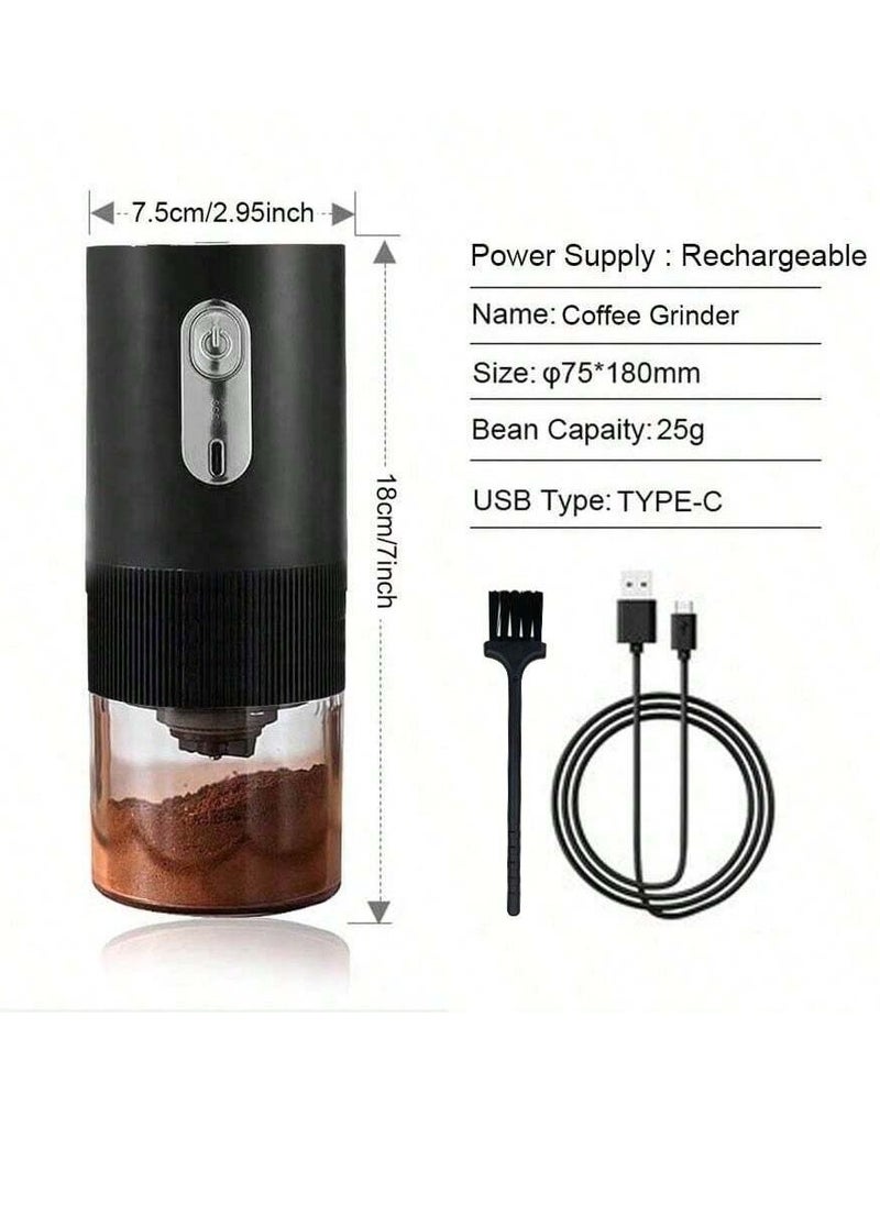 Mini Portable Coffee Grinder, Ideal for Cold Brew, Moka Pot, Manual Dripper, Espresso Machine, Spices, and Nuts