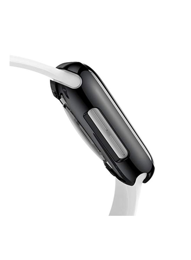 Protective Case Cover With Screen Protector For Apple Watch 4 Series 44mm Black