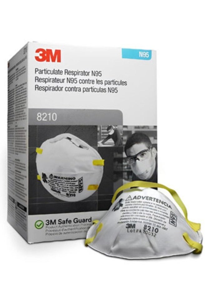 3M N95 8210 Protective Mask 20 Pieces in Box