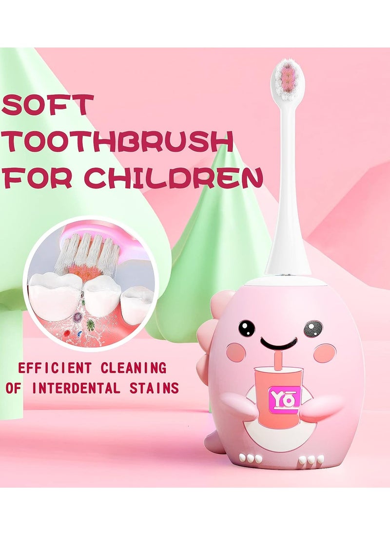 Dycrol Kids 3D U-Shaped Ultrasonic Rechargeable Electric Toothbrush