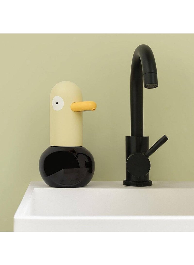 Duck Cartoon Automatic Soap Dispenser Yellow