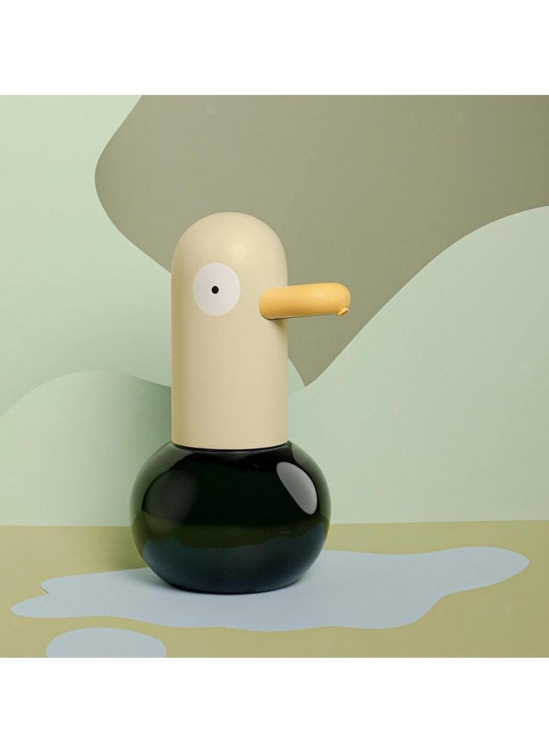 Duck Cartoon Automatic Soap Dispenser Yellow