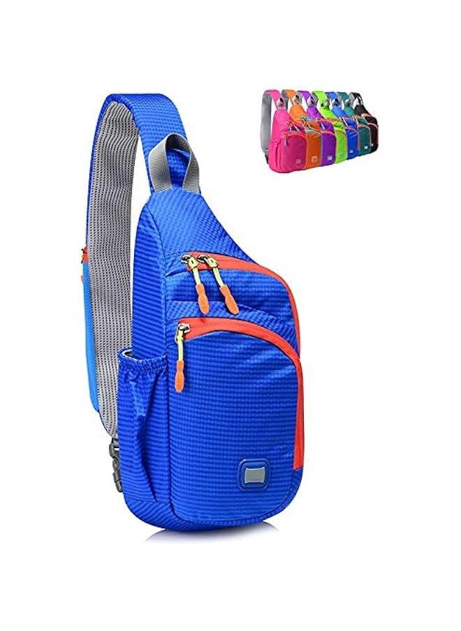 Small Sling Backpack Waterproof Uni Shoulder Bag Chest Crossbody Daypack