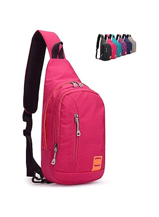 Small Sling Backpack Waterproof Uni Shoulder Bag Chest Crossbody Daypack