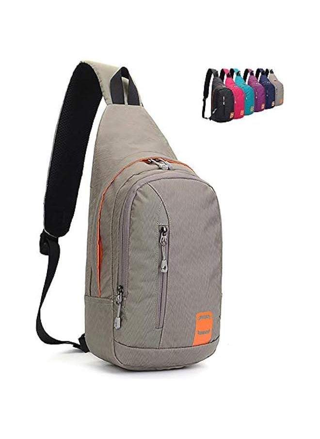 Small Sling Backpack Waterproof Uni Shoulder Bag Chest Crossbody Daypack