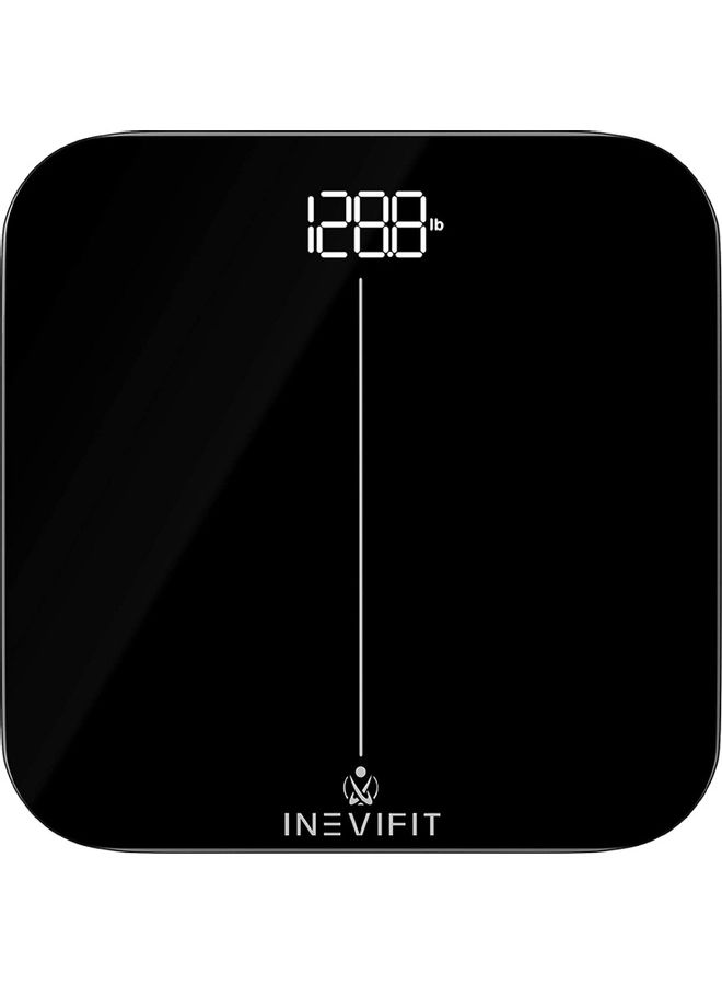 Premium Digital Scale Black 11x11x1inch