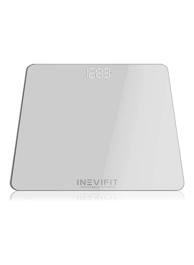 Digital Weighing Scale White 11x11x0.8inch