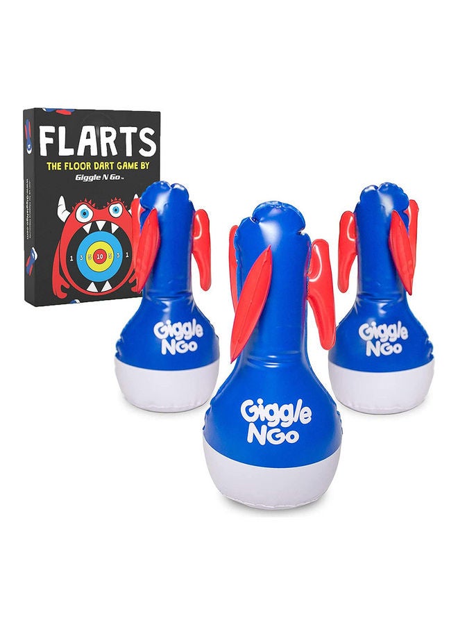 Giggle N Go Floor Dart Game 10.83 x 7.91 x 1.97inch