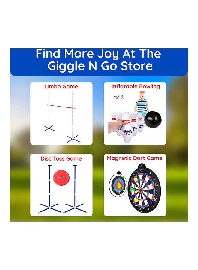 Giggle N Go Floor Dart Game 10.83 x 7.91 x 1.97inch