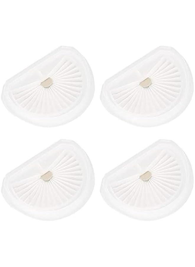 Vacuum Attachments, Vacuum Accessories, Advanced Durable Hand Vacuum Filters, 4 Pack Hand Vacuum Filters for Black+Decker VLPF10 Replacement Filter and Dustbuster HLVA320J00 N575266