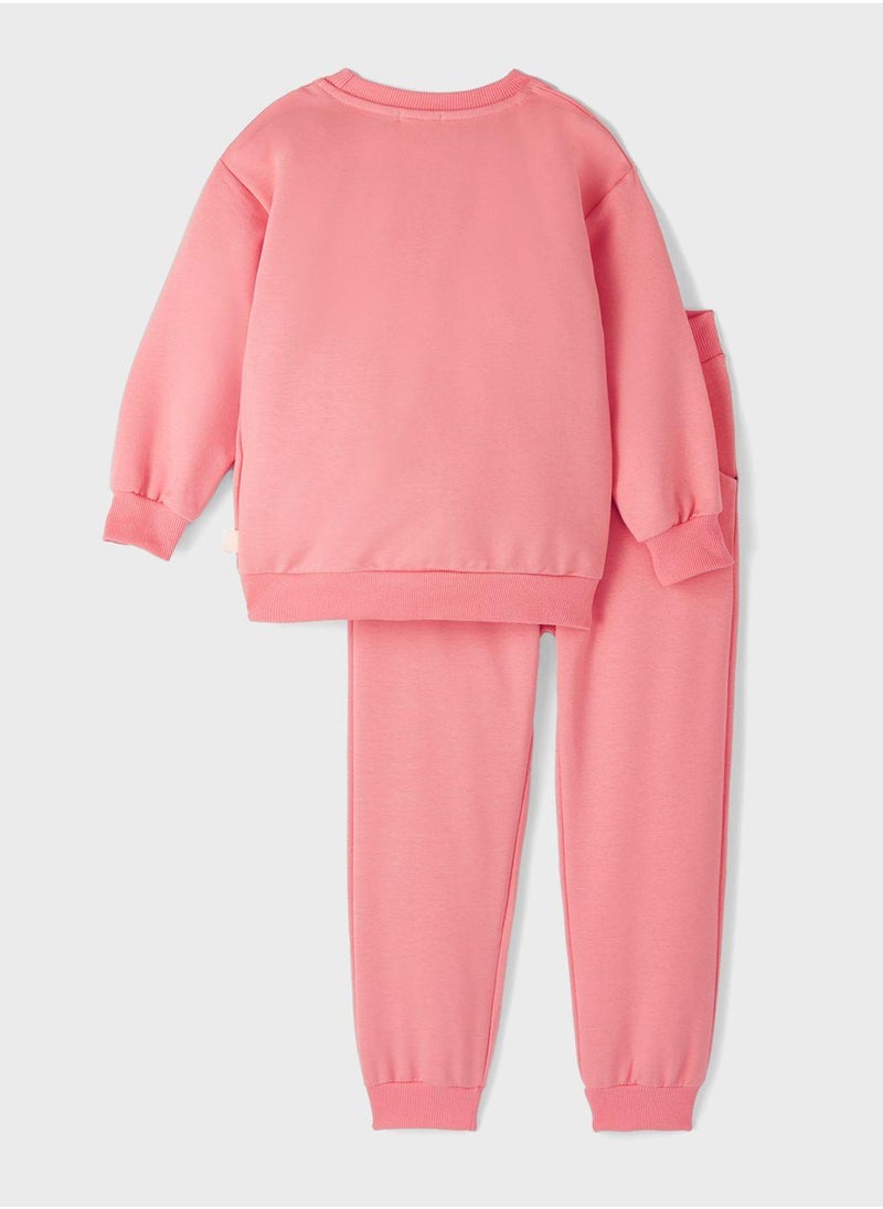 Infant Pocket Sweatshirt & Sweatpants Set