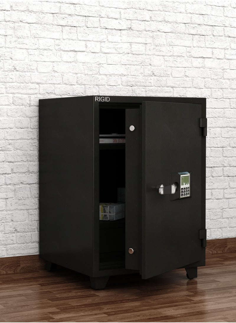 Fire Resistant Steel Safe with Digital & Key Lock, 150Kg