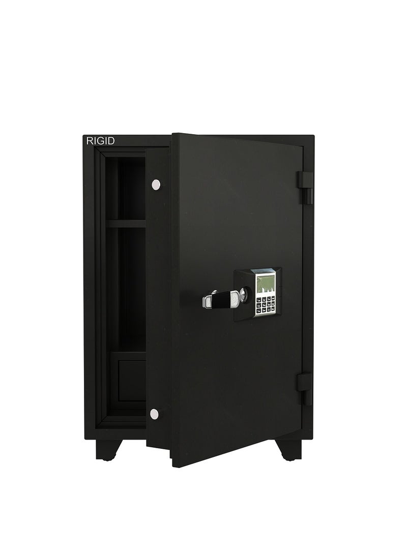 Fire Resistant Steel Safe with Digital & Key Lock, 150Kg