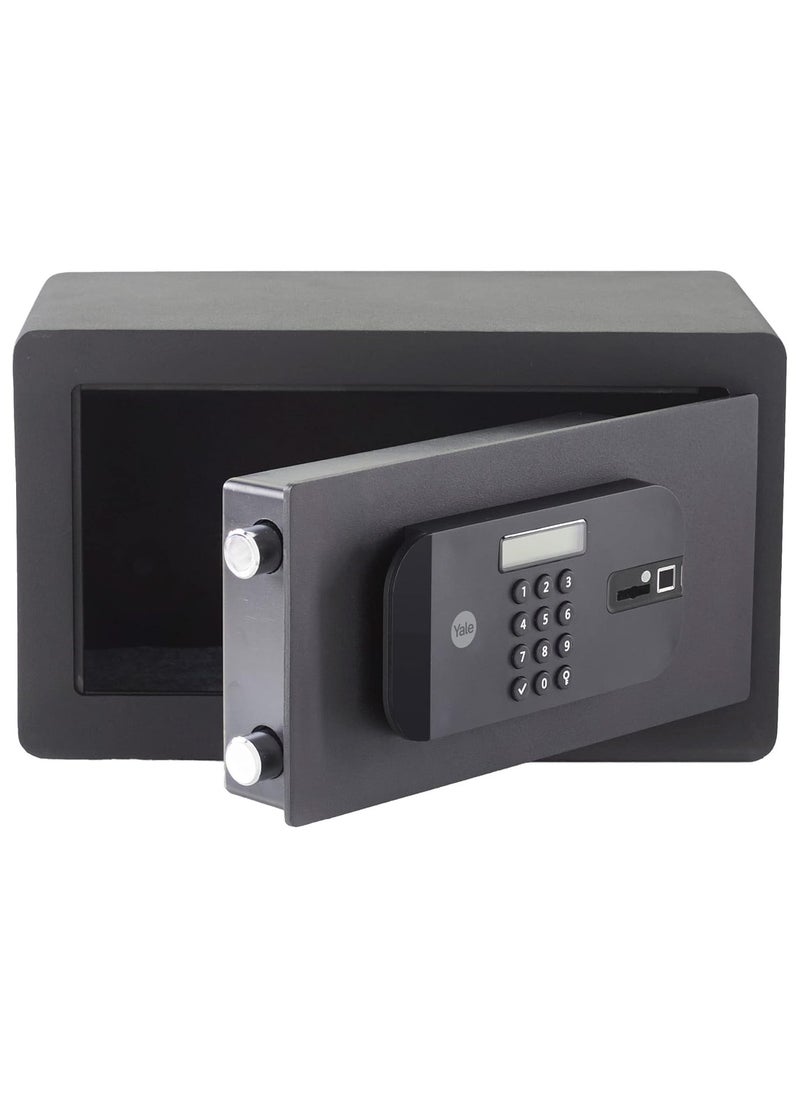 Yale YSFB/200/EB1 High Security Compact Safe Locker with Fingerprint Reader, Black