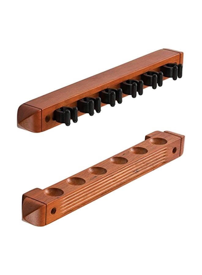 2-Piece Billiard Pool Cue Rack