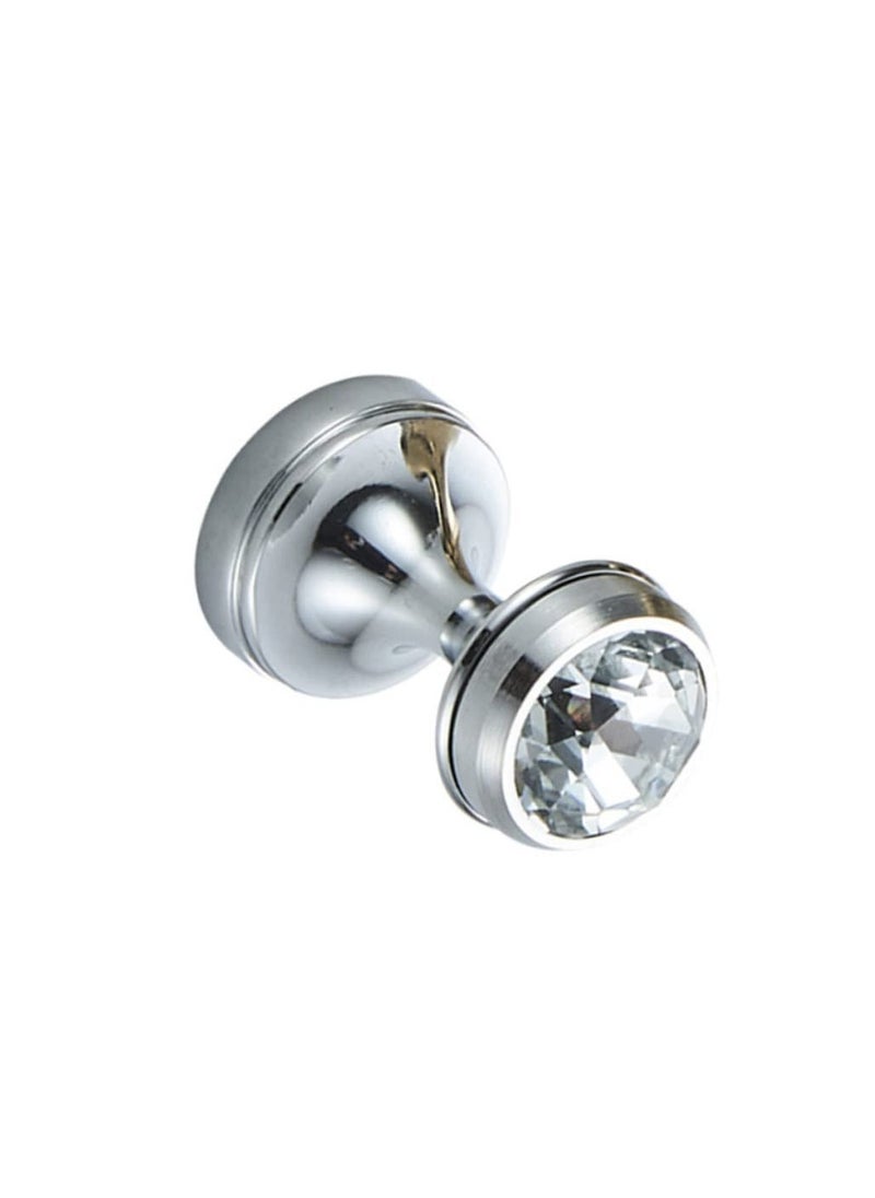 SYOSI 2Pcs Doorback Hooks, Decorative Crystal Kitchen Small Bedroom Hangers Hanging Mounted Diamond Style for Hanger Heavy Clothes Brass Towel ,Hook Home Coat Duty Rack
