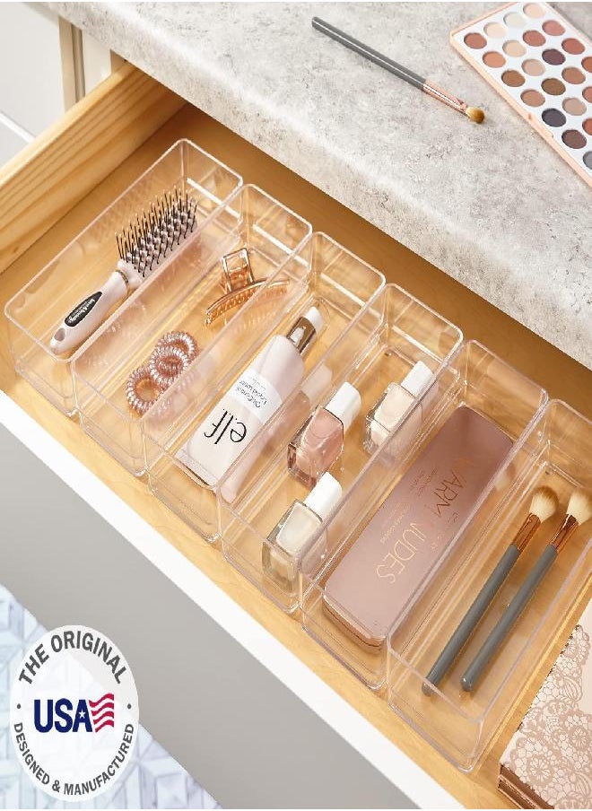 STORi SimpleSort 6-Piece Stackable Clear Drawer Organizer Set | 9