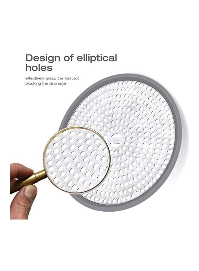 Stainless Steel Strainer Silver 4.8 x 4.8 x 0.4inch