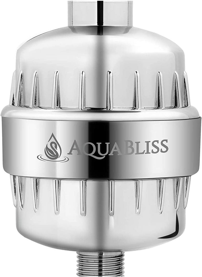 AquaBliss High Output Revitalizing Shower Filter - Reduces Dry Itchy Skin, Dandruff, Eczema, and Dramatically Improves The Condition of Your Skin, Hair and...