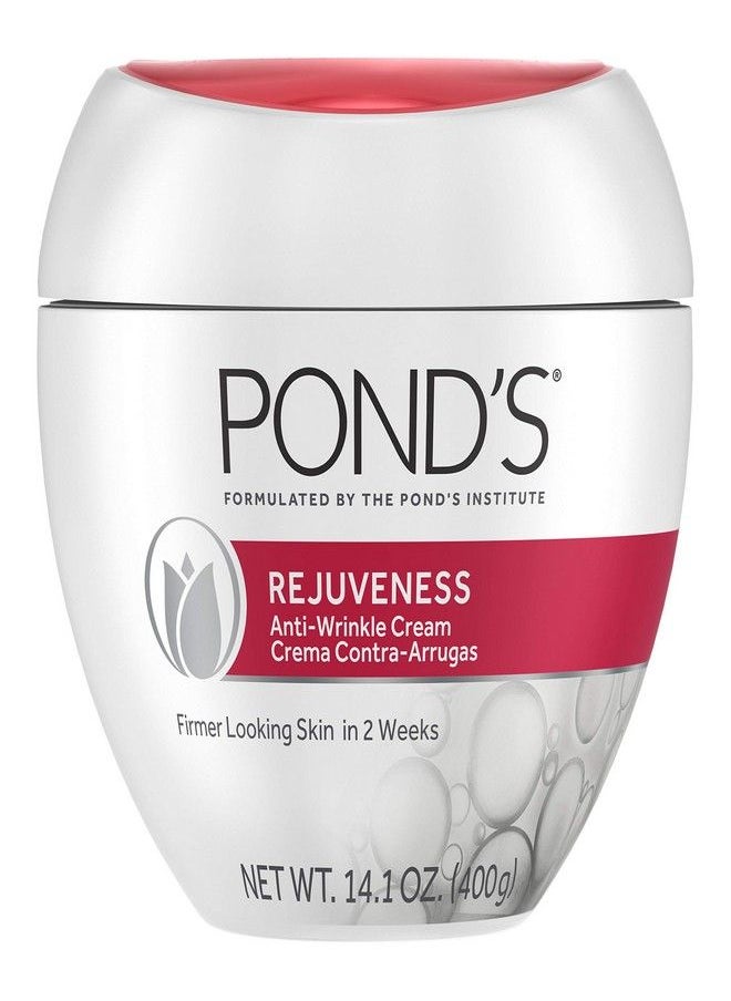 Pond's Rejuveness Anti-Wrinkle Cream Anti-Aging Face Moisturizer With Alpha Hydroxy Acid and Collagen 14.1 oz