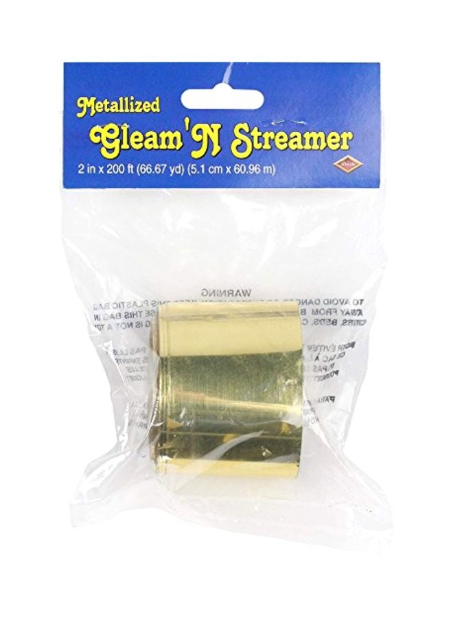 Gleam 'N Streamer Metallized Streamer