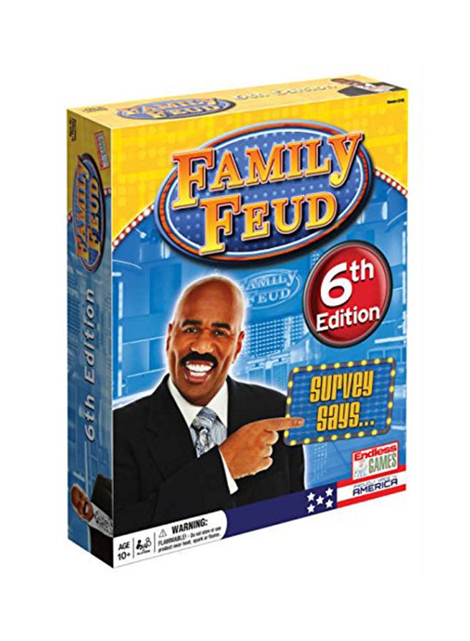 Family Feud 6Th Edition Competition Game Show Home Edition