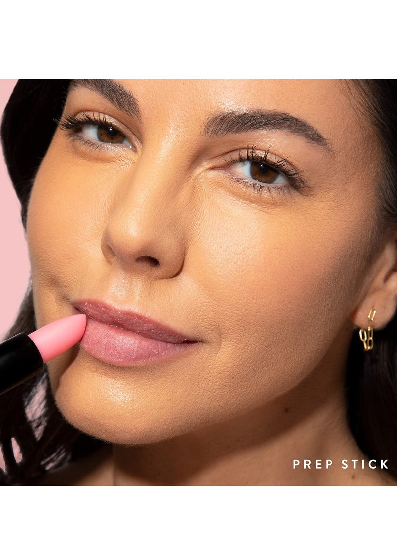 LAURA GELLER NEW YORK Prep-n-Go Lip Scrub and Tint Duo, Lips Hydrating Oil and Exfoliator, Prep Stick
