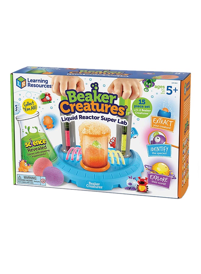 Beaker Creatures Liquid Reactor Super Lab Toy 15 x 10.1 x 4.1cm