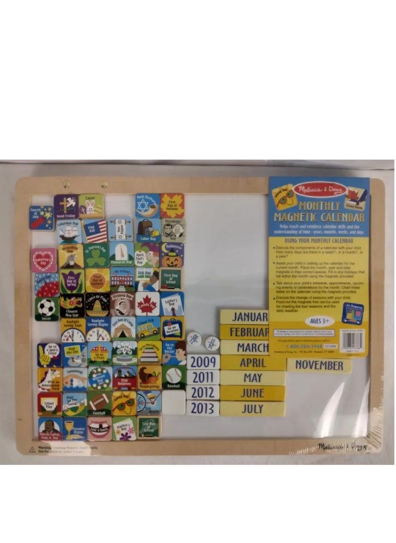 Melissa & Doug My Monthly Magnetic Calendar