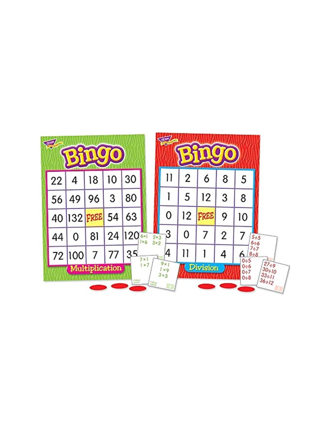 Multiplication And Division Bingo Game T-6141