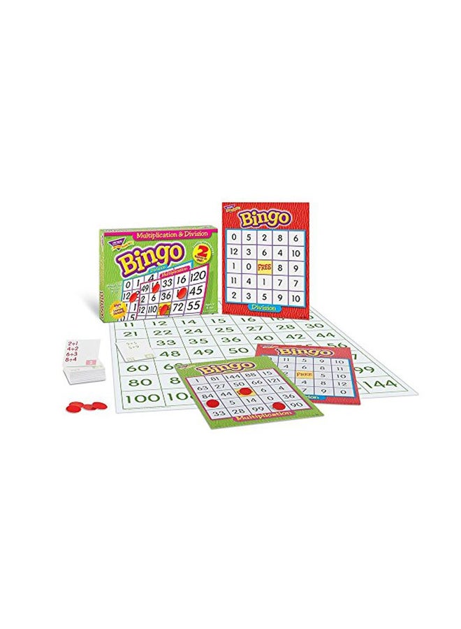 Multiplication And Division Bingo Game T-6141