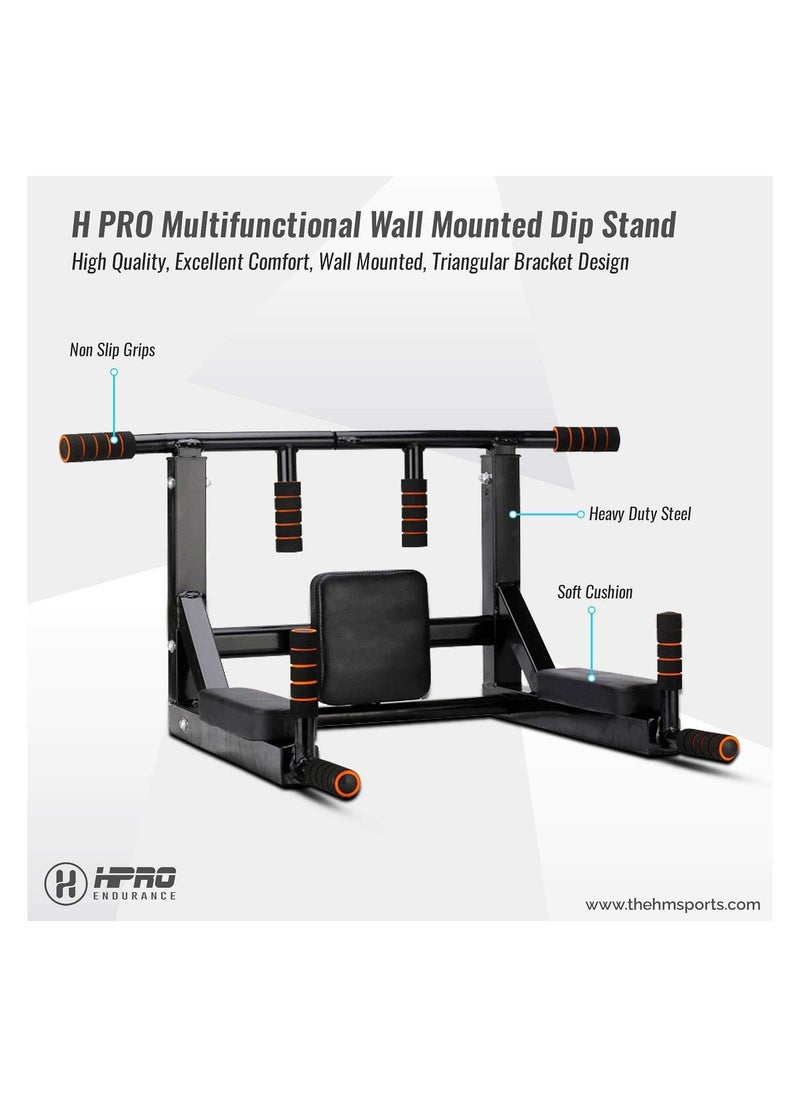 HM Sports 8118-20 Heavy Duty Wall Mount Bar |Reliable Support for Strength Training