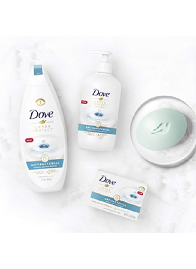 Dove Beauty Bar For All Skin Types Antibacterial Protects from Skin Dryness 3.75 oz 2 Bars