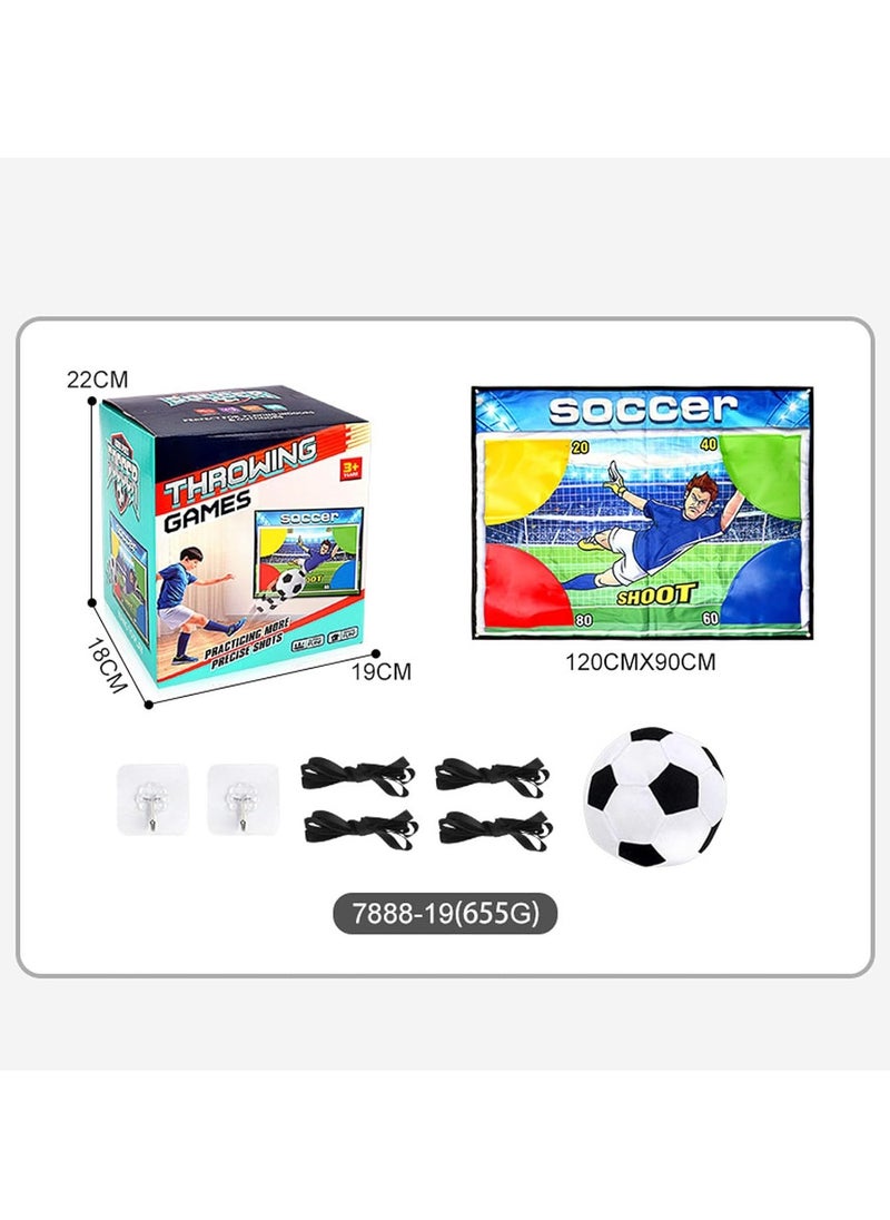 Kids Soccer Game Set, Indoor Outdoor Games for Adults and Family Kids, Outdoor Play Equipment Indoor Soccer Set, Backyard Games, Kids Toys, Boys Birthday Gift