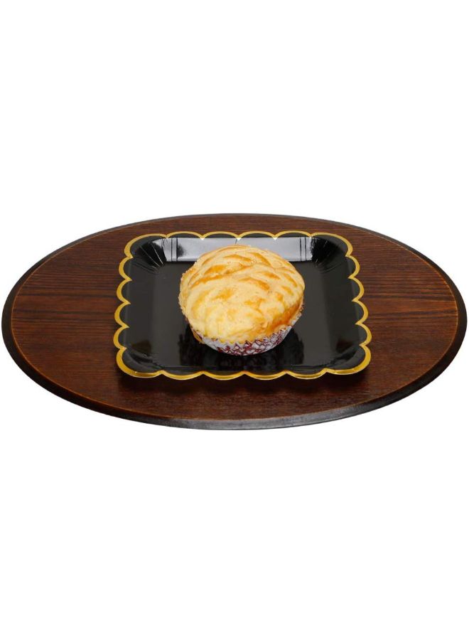 20-Piece Square Paper Plate 9 x 9inch