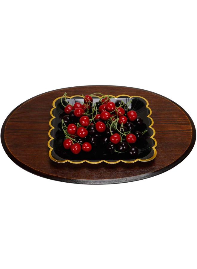 20-Piece Square Paper Plate 9 x 9inch