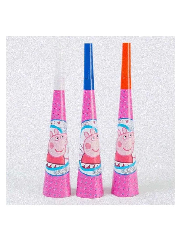 UKR Peppa Pig Pink Party Set - Complete Kids Birthday Party Supplies, Decorations, Tableware, and Accessories