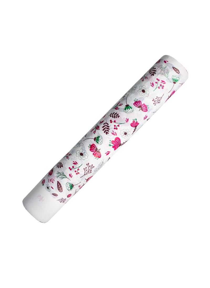 5 KG Disposable Sofra Roll, Beautiful Rose Design Sufra - Pink Rose