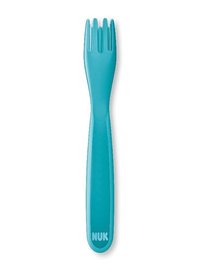 NUK Pretensil Dipper Spoon and Fork, 2 Pack, 6+ Months