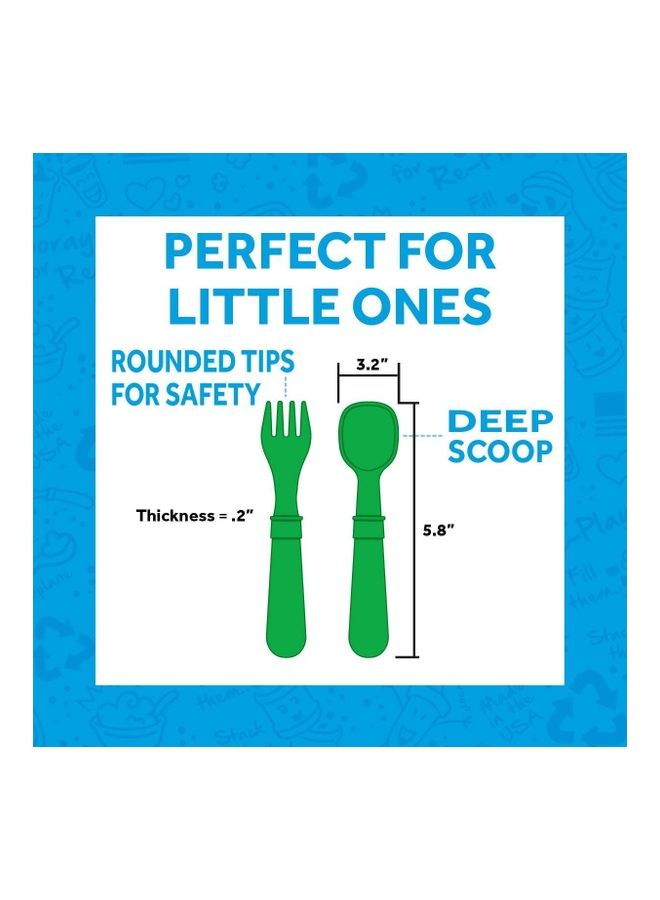 Feeding Utensils Spoon And Fork Set